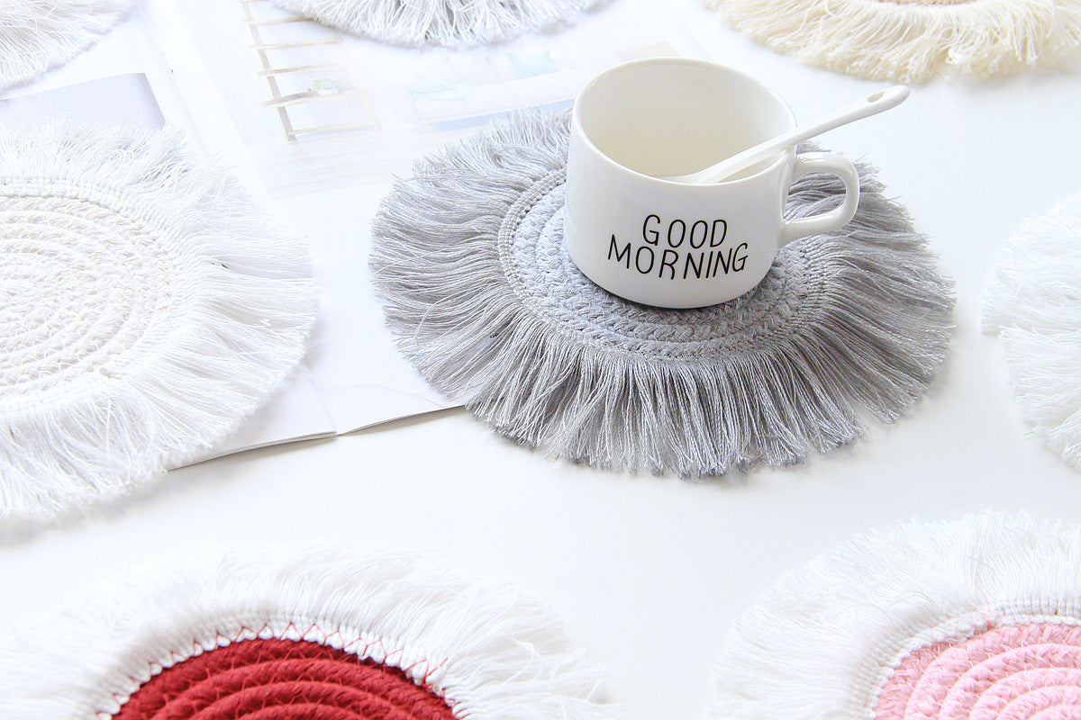 Tovaglietta isolante con nappe